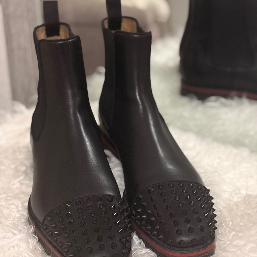 Christian Louboutin melon spike boot  Chelsea Boots - Men